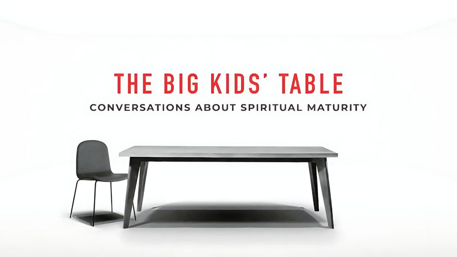Sermon Series Big Kids Table